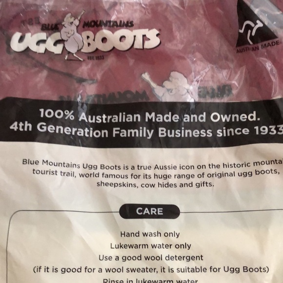 Authentic Made in Australia Blue Mountains UGG Boots ~ NWT!!! - Picture 15 of 15